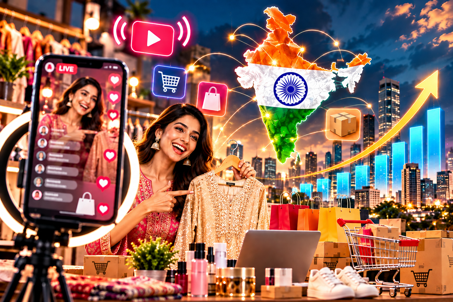 Live Commerce in India