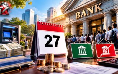 Banks on 27 September