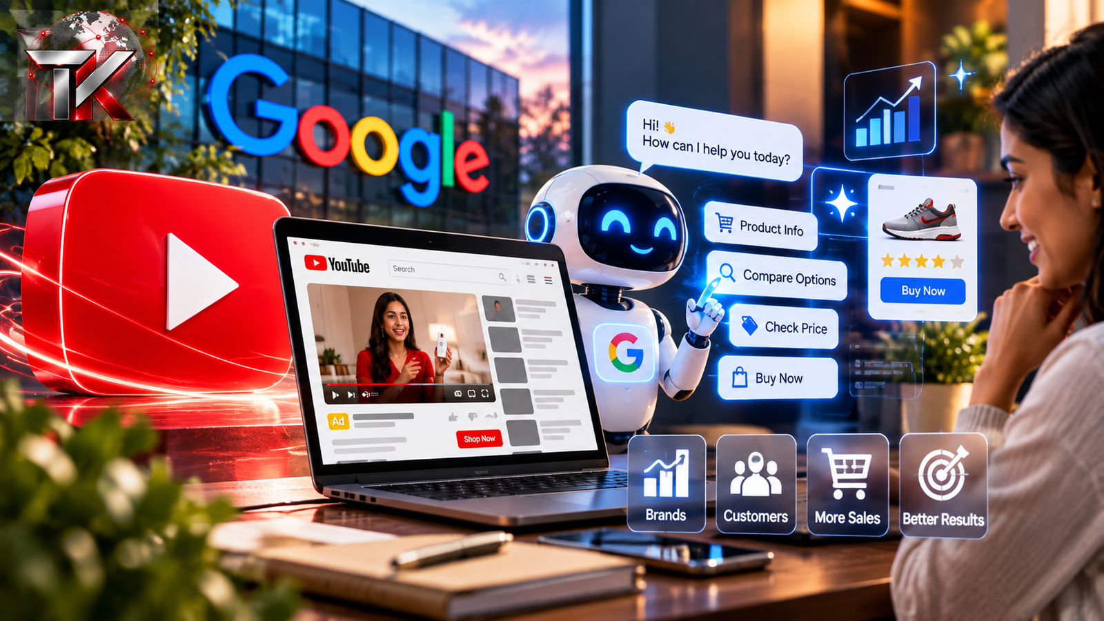 Google conversational business agent