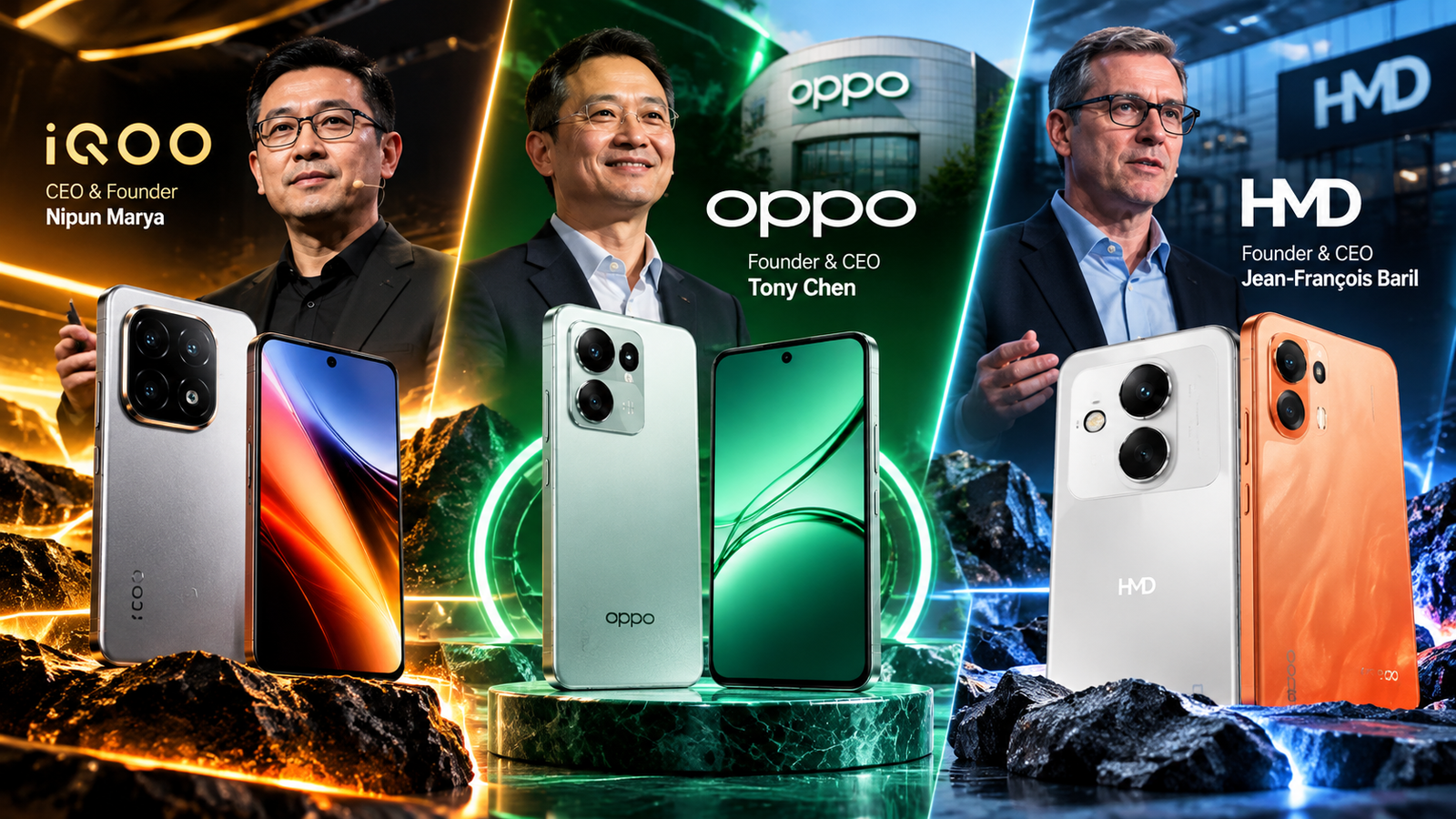 iQOO 16 OPPO K14 Plus HMD Vibe 2 Pro