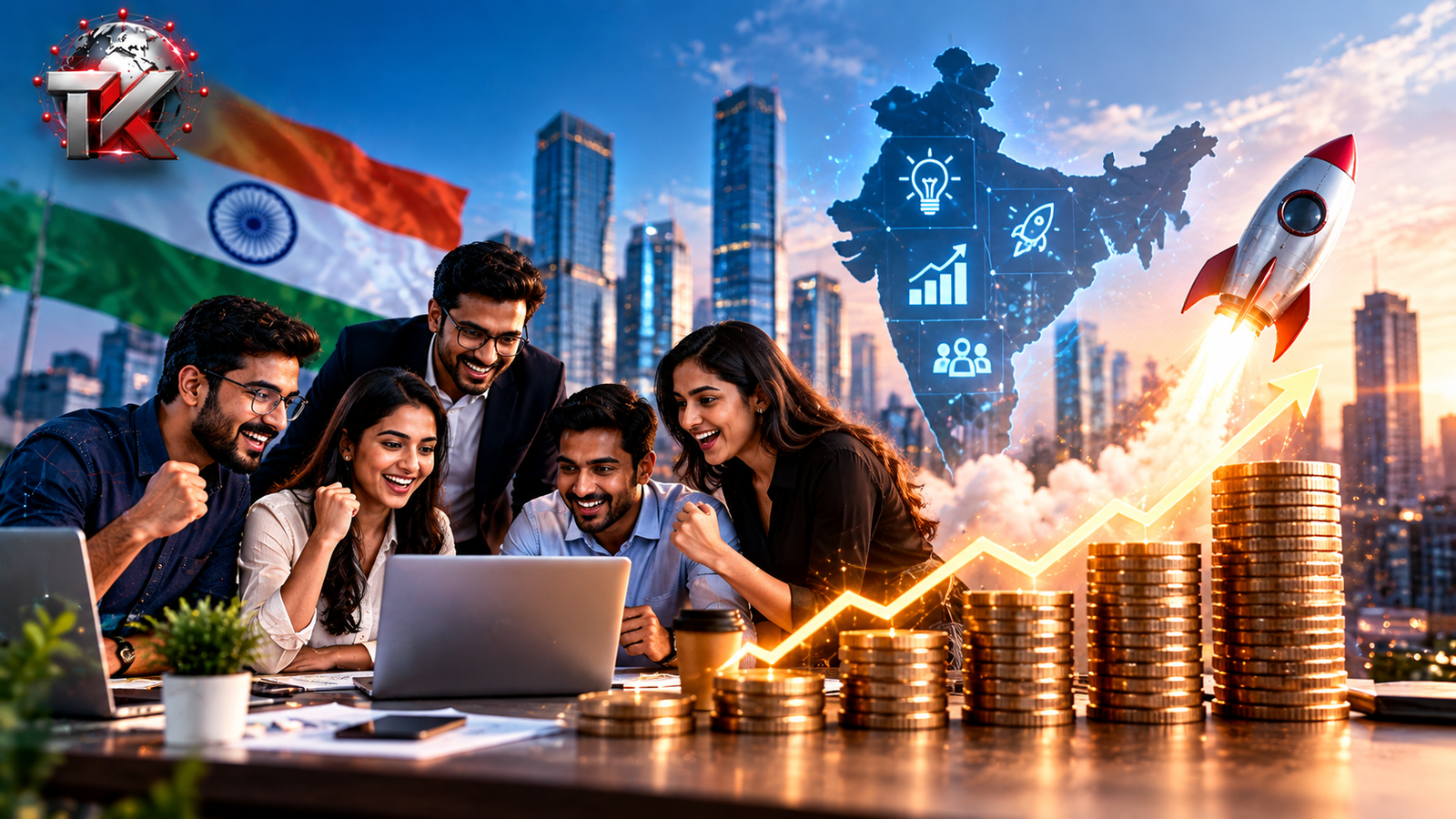 Indian startups raise