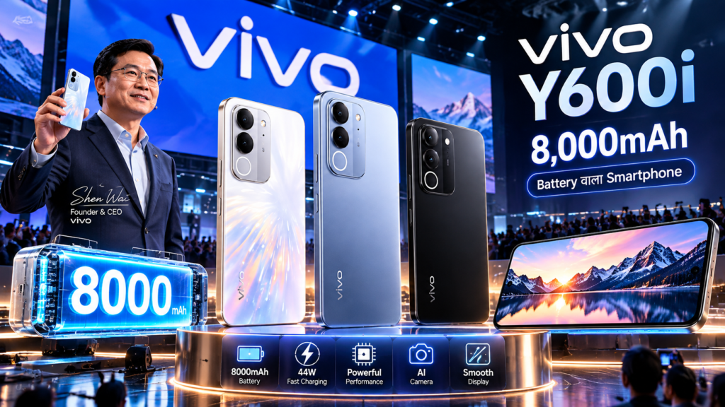 Vivo Y600i 8000mAh battery