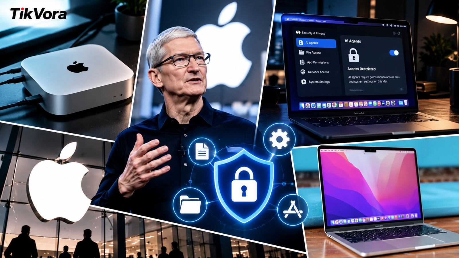 Apple Mac AI agent security