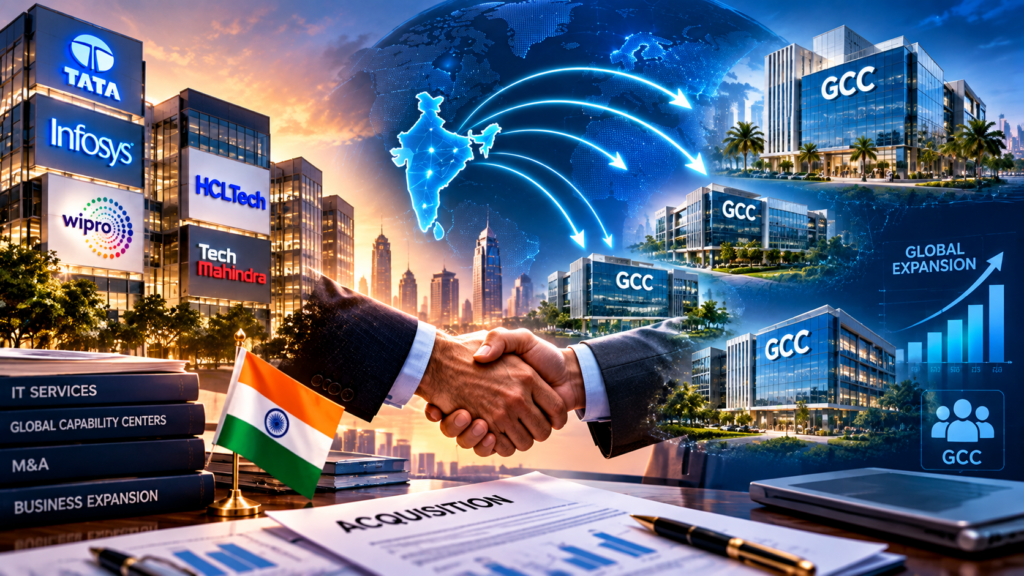 Indian IT companies GCC acquisitions